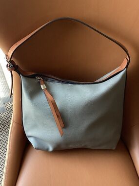 Louenhide vegan leather two tone shoulder bag